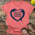 Certified Couch Companion Heart T-Shirt