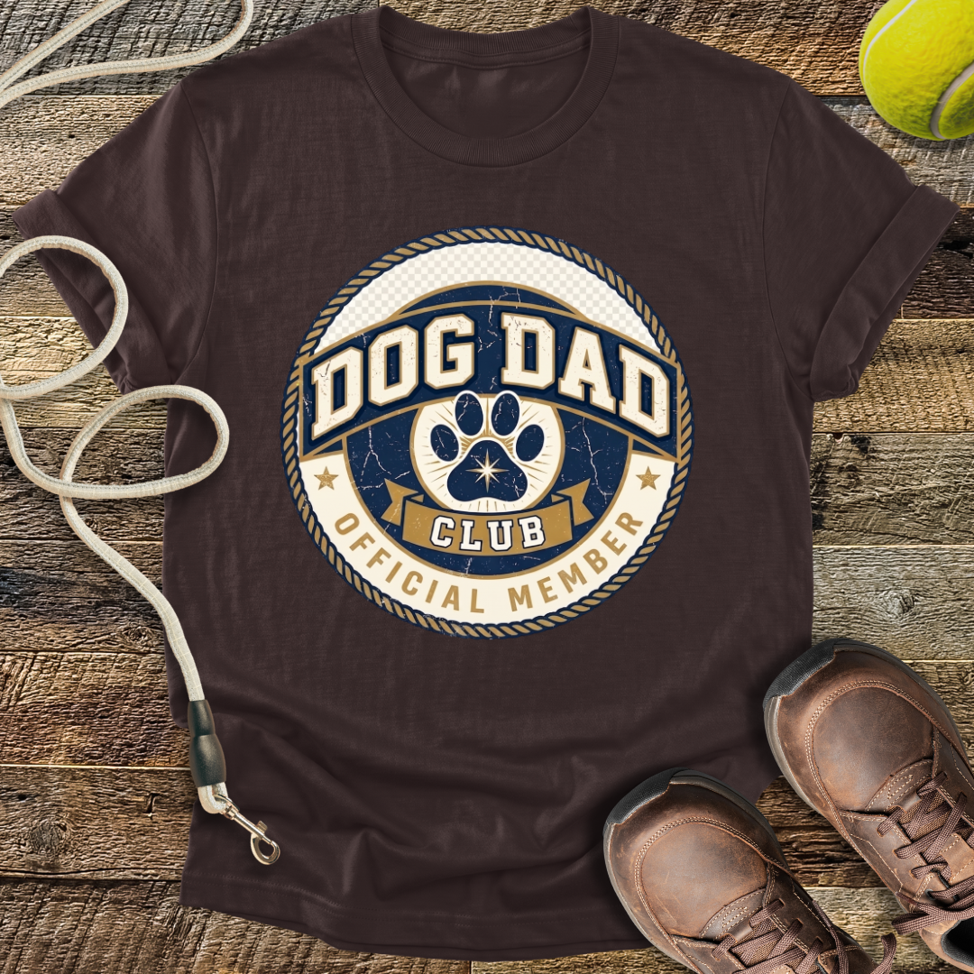 Dog Dad Club, Official Member T-Shirt