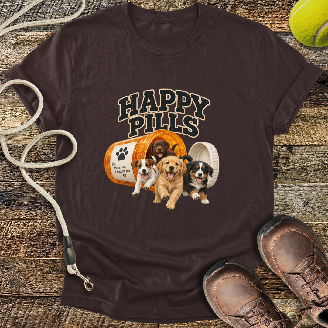 Happy Pills (Dogs) T-Shirt