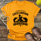 Certified Couch Companion, Cat and Dog T-Shirt