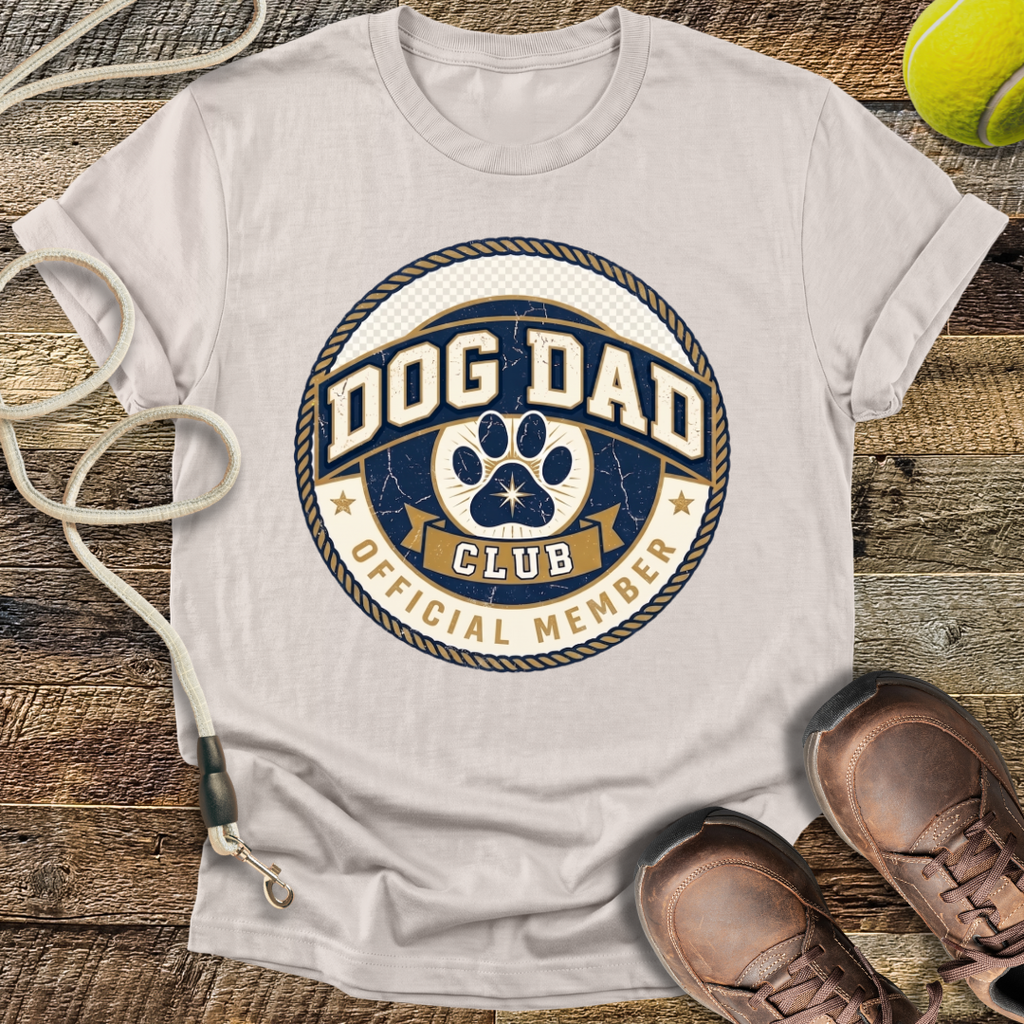 Dog Dad Club, Official Member T-Shirt