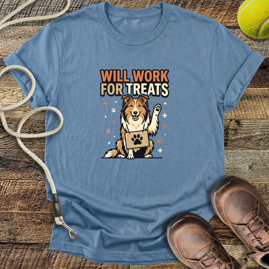 Will Work For Treats T-Shirt