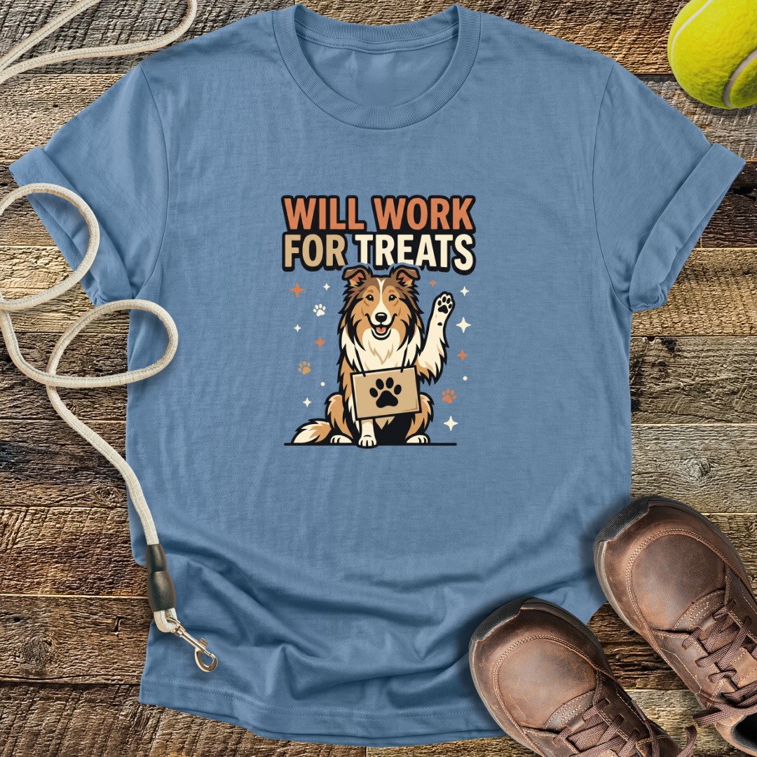 Will Work For Treats T-Shirt
