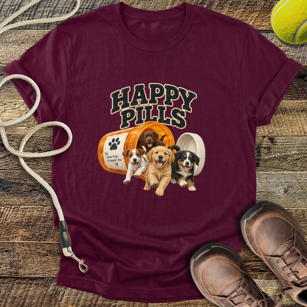 Happy Pills (Dogs) T-Shirt