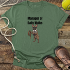 Manager of Daily Walks T-Shirt