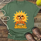 Rise And Shine (Golden Retriever) T-Shirt