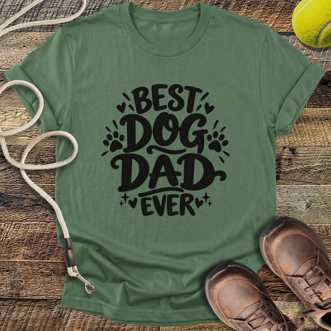 Best Dog Dad Ever T-Shirt