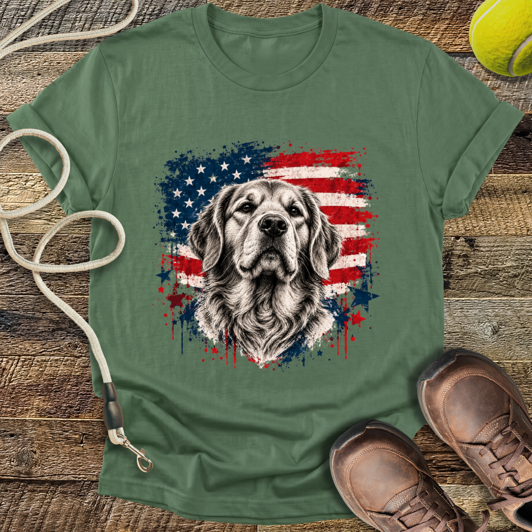 Patriotic Dog T-Shirt