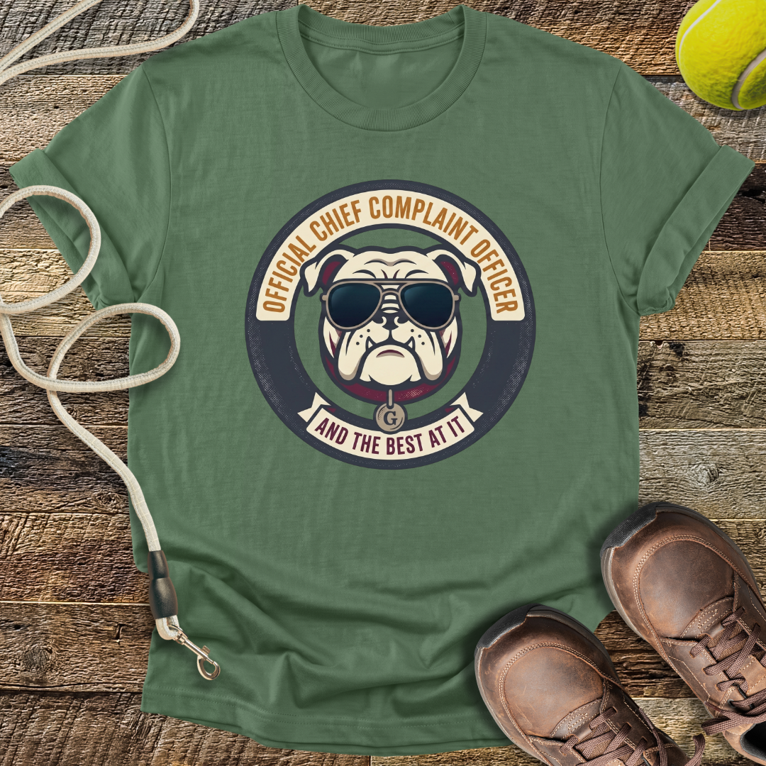 Chief Complaint Officer, And The Best At It T-Shirt
