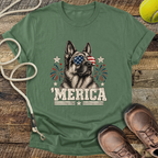 'Merica (German Shepherd) T-Shirt