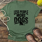 Less People More Dogs T-Shirt