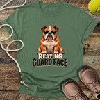 Resting Guard Face (Bulldog) T-Shirt