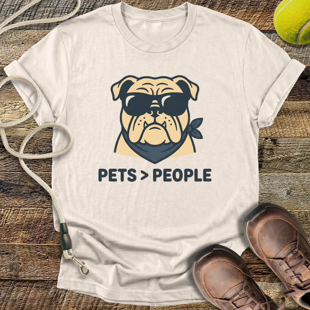 Pets > People T-Shirt