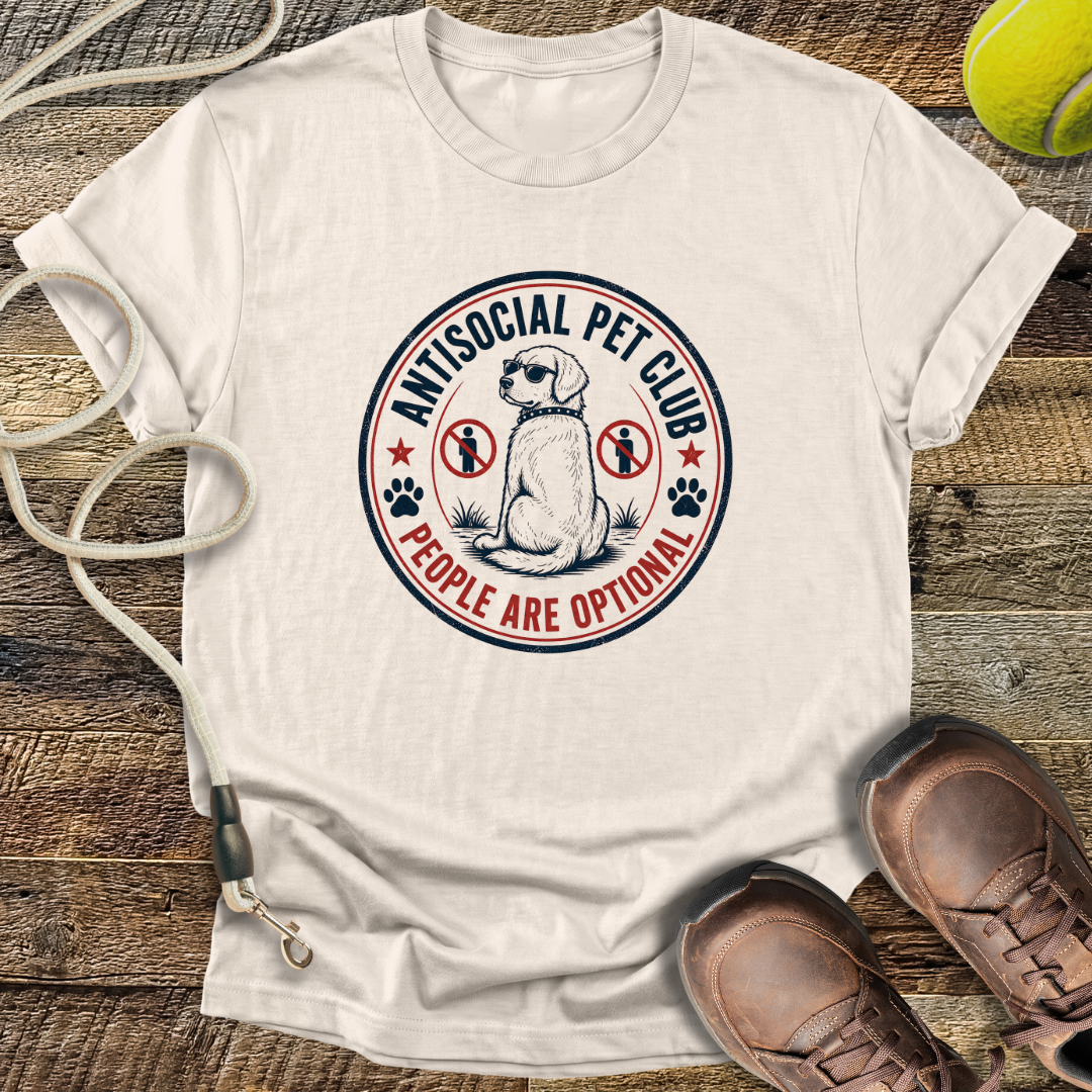 Antisocial Pet Club, People Are Optional T-Shirt