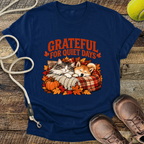 Grateful For Quiet Days (Cat and Shiba Inu) T-Shirt