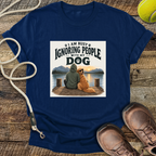 Busy Ignoring People (Dogs) T-Shirt