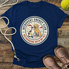 Introvert Energy Club, Recharging with my Pet (variant 1) T-Shirt