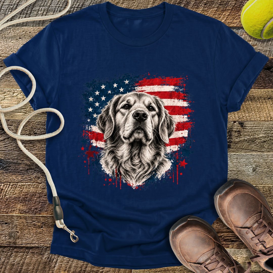 Patriotic Dog T-Shirt
