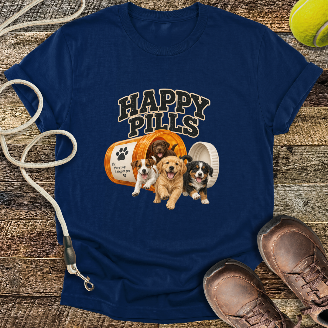 Happy Pills (Dogs) T-Shirt