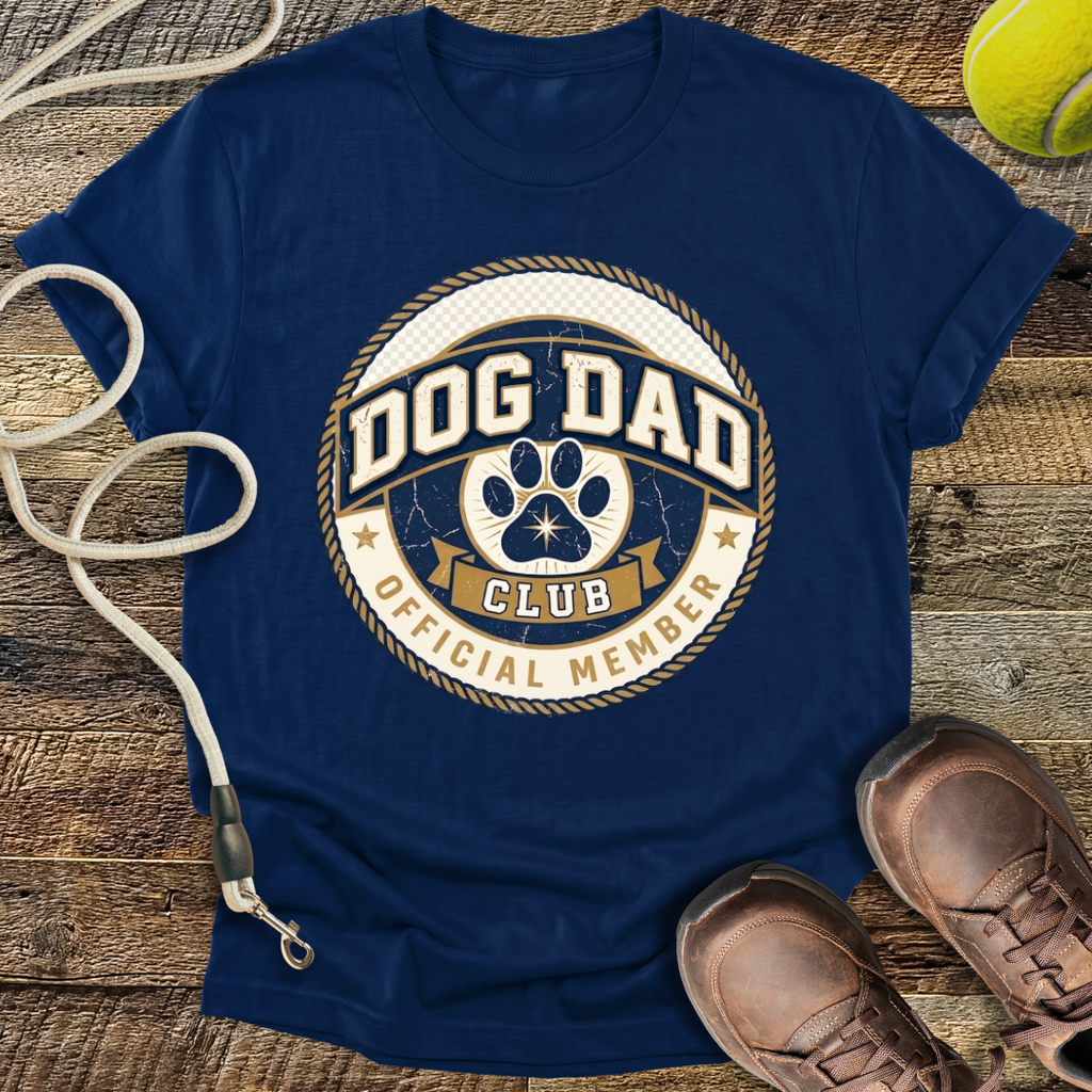 Dog Dad Club, Official Member T-Shirt