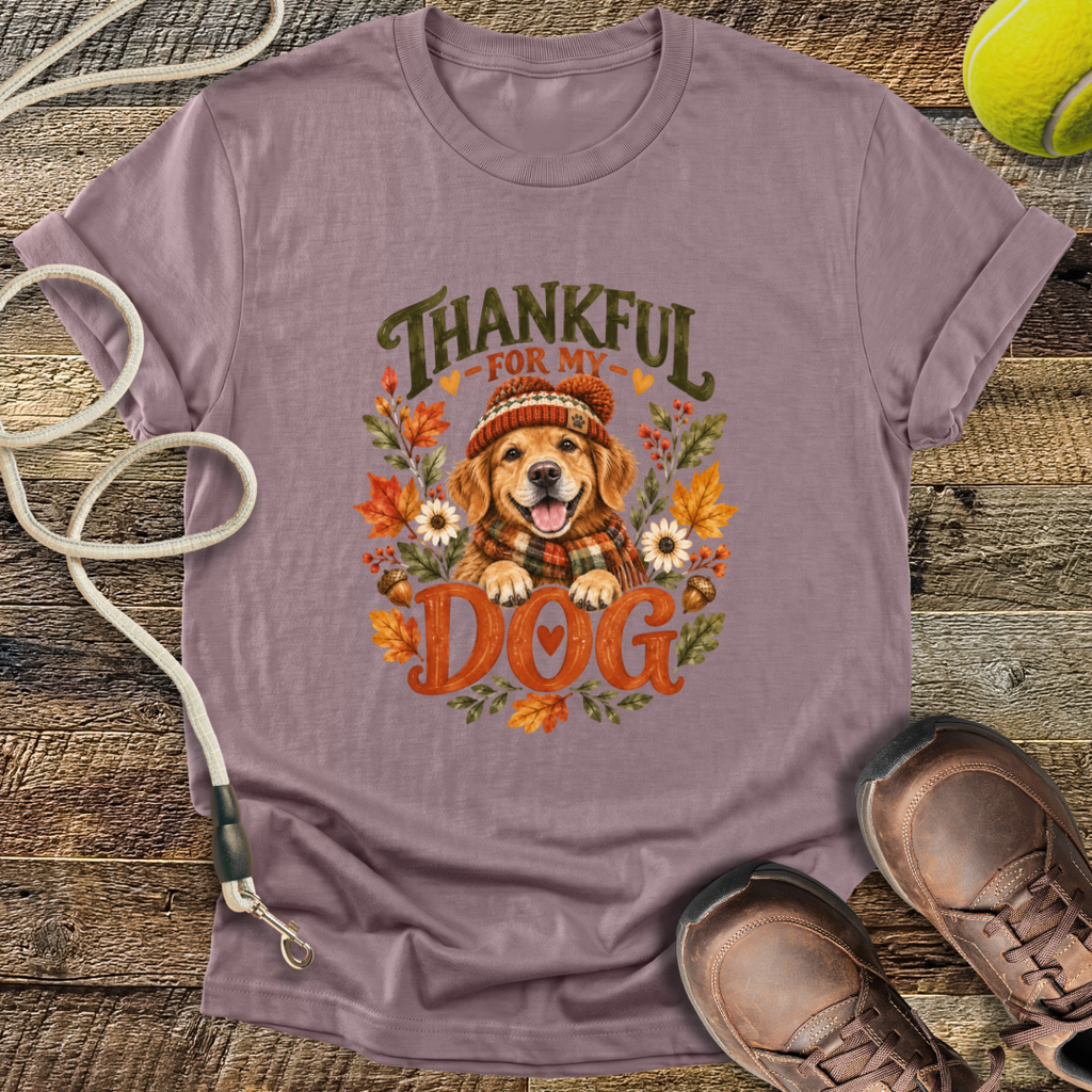 Thankful For My Dog T-Shirt