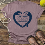 Certified Couch Companion Heart T-Shirt