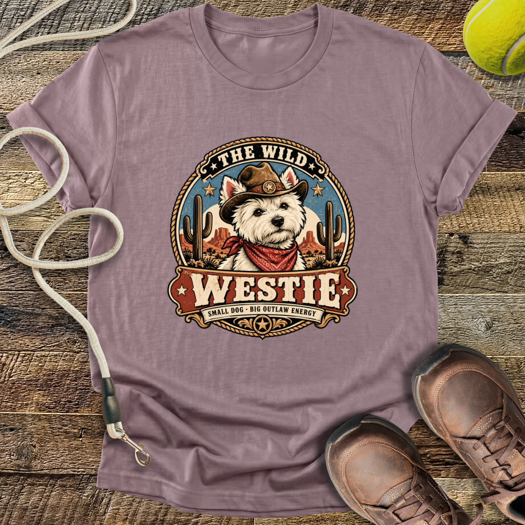 The Wild Westie (West Highland White Terrier) T-Shirt