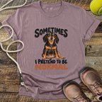 Sometimes I Pretend To Be Normal (Dogs) T-Shirt