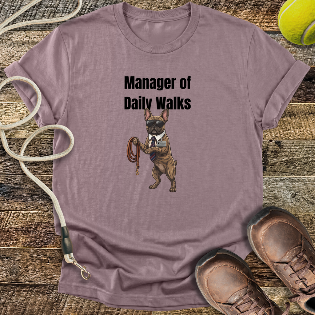 Manager of Daily Walks T-Shirt