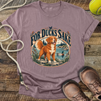 For Ducks Sake (Nova Scotia Duck Tolling Retriever) T-Shirt