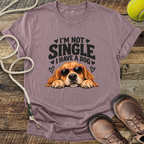 I'm Not Single (Golden Retriever) T-Shirt