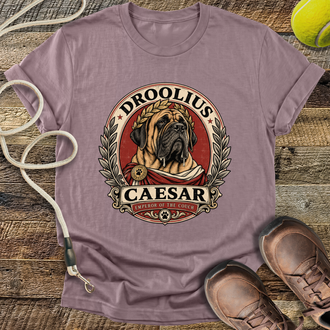 Droolius Caesar (Mastiff) T-Shirt