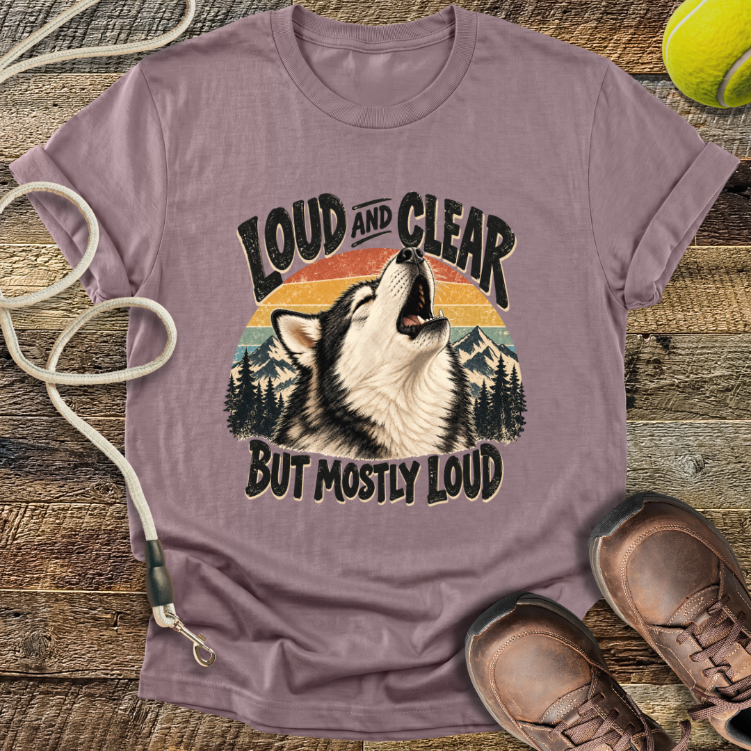 Loud And Clear (Husky) T-Shirt