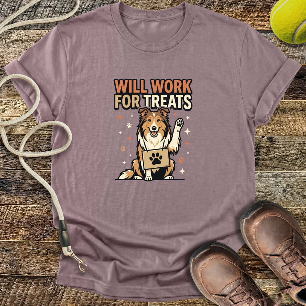 Will Work For Treats T-Shirt