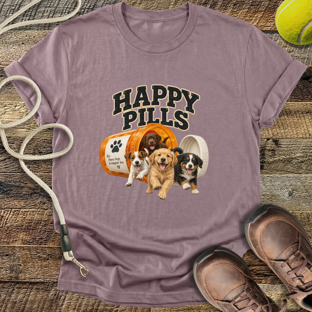 Happy Pills (Dogs) T-Shirt