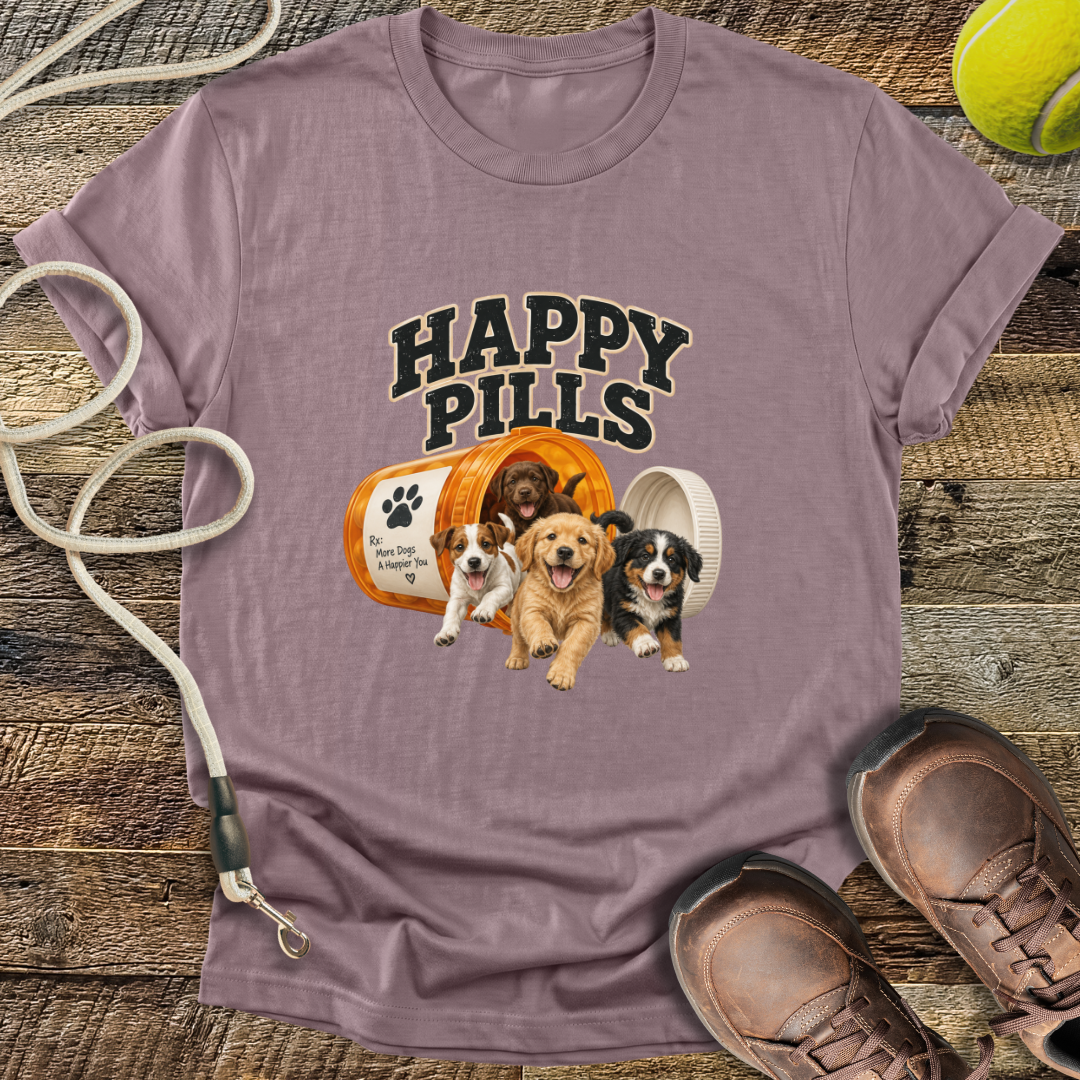 Happy Pills (Dogs) T-Shirt