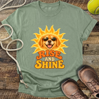 Rise And Shine (Golden Retriever) T-Shirt