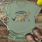 Easily Distracted By Dogs T-Shirt