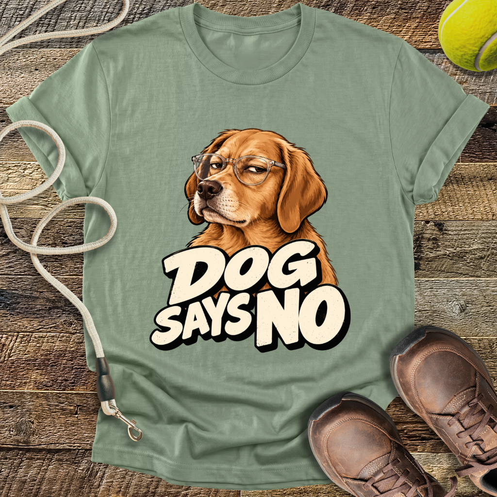 Dog Says No (Labrador) T-Shirt