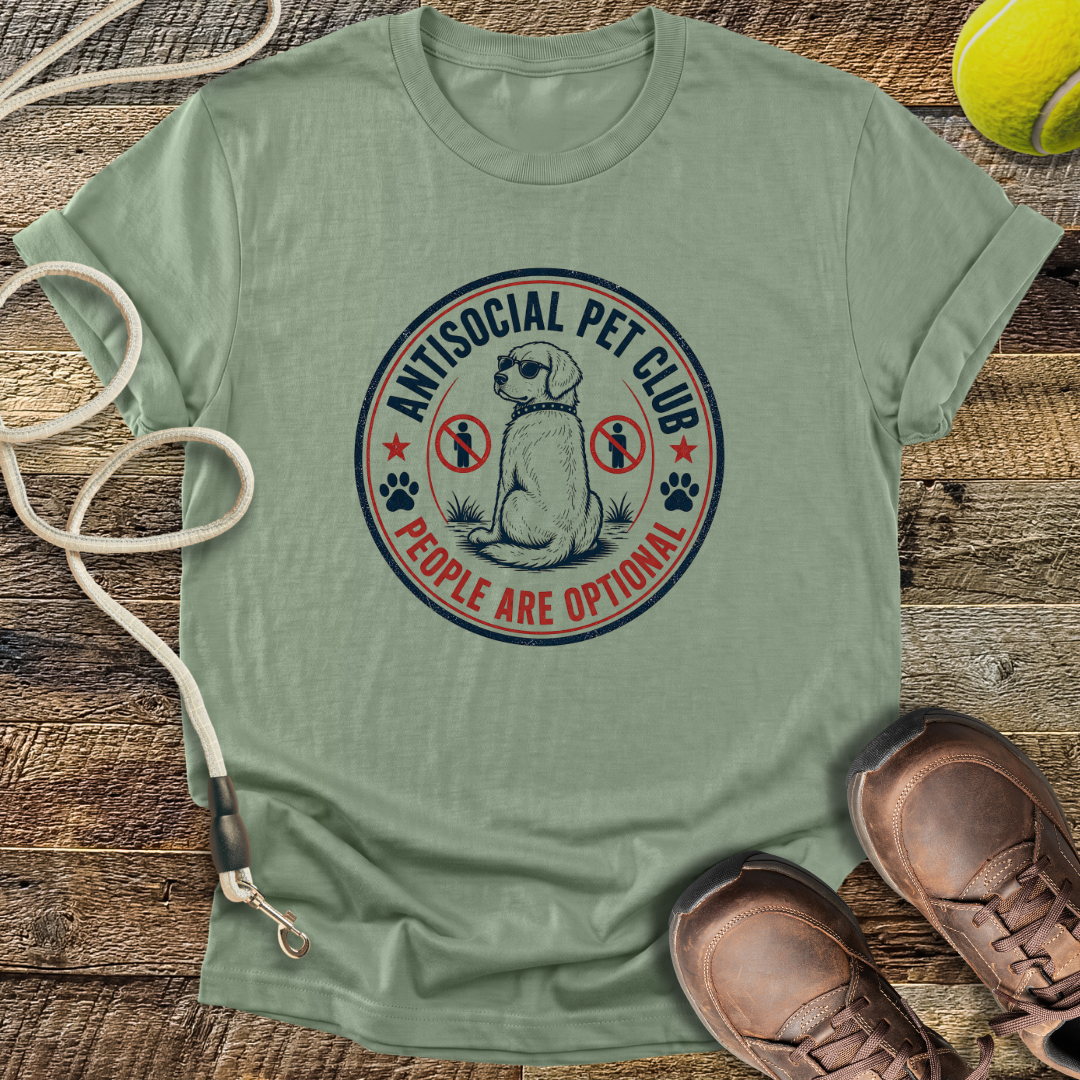 Antisocial Pet Club, People Are Optional T-Shirt