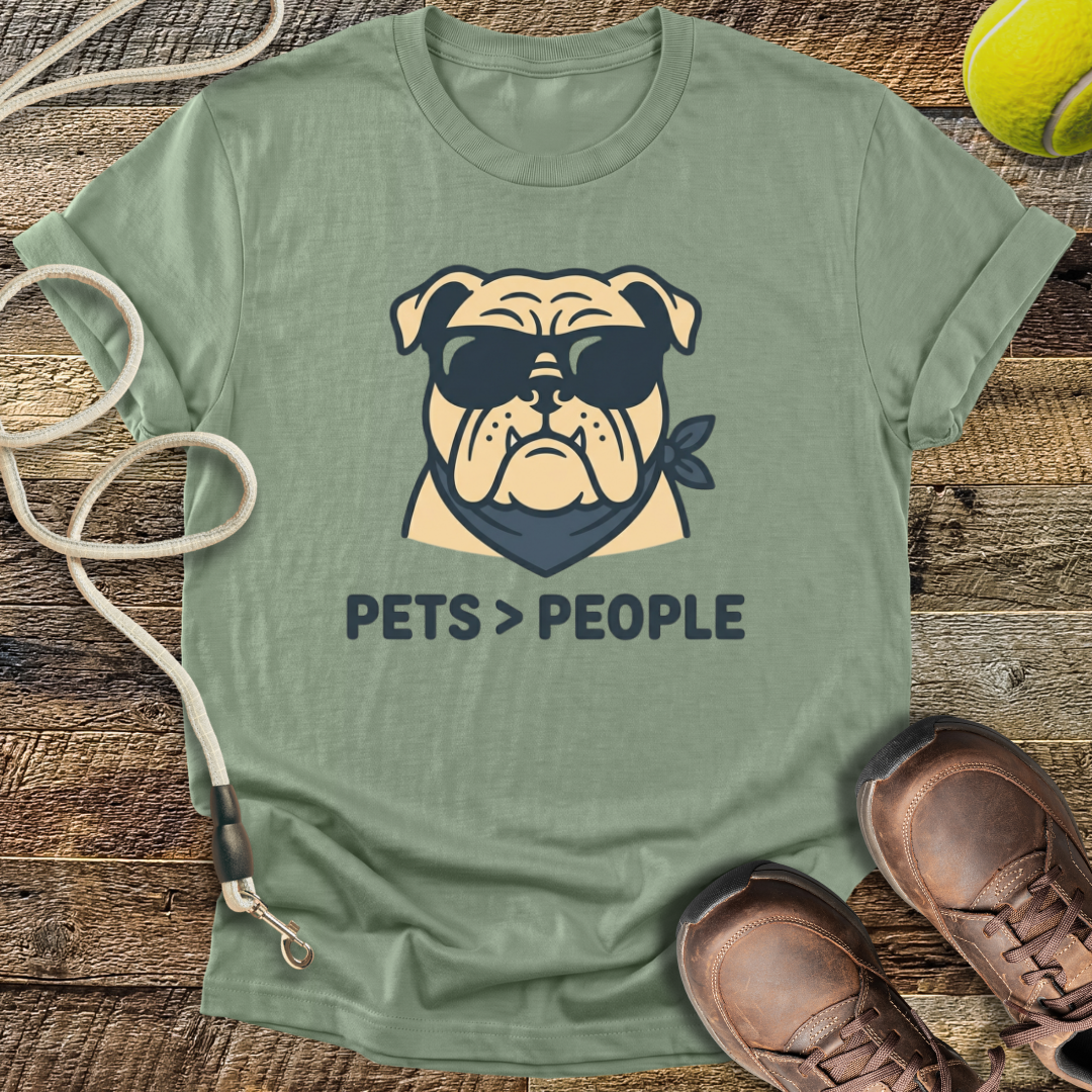 Pets > People T-Shirt