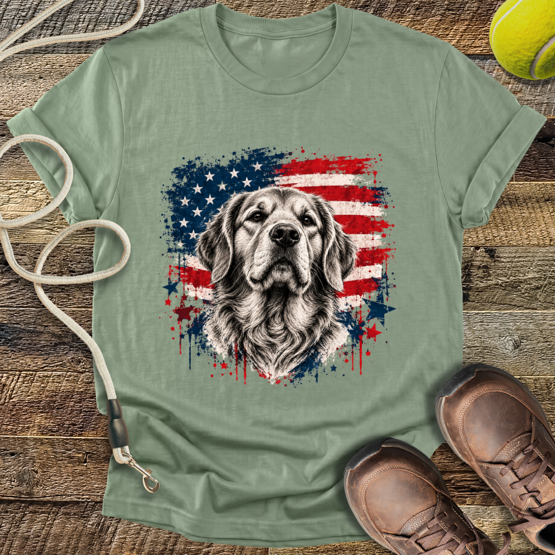 Patriotic Dog T-Shirt