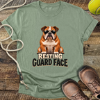 Resting Guard Face (Bulldog) T-Shirt