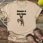 Manager of Daily Walks T-Shirt