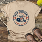 Work From Home Pet Club, My Boss Has Paws T-Shirt