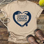 Certified Couch Companion Heart T-Shirt