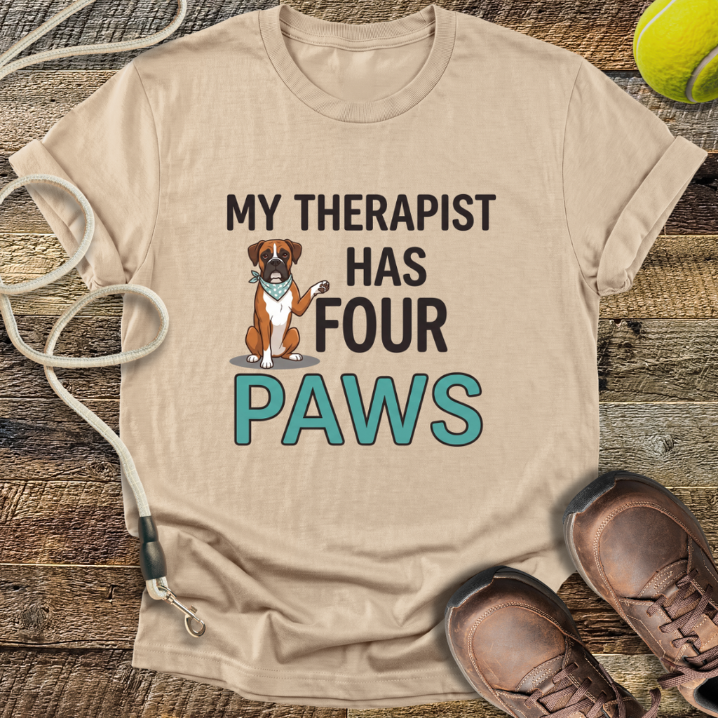 My Therapist Has Four Paws T-Shirt