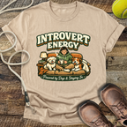 Introvert Energy,  Powered By Dogs & Staying In T-Shirt