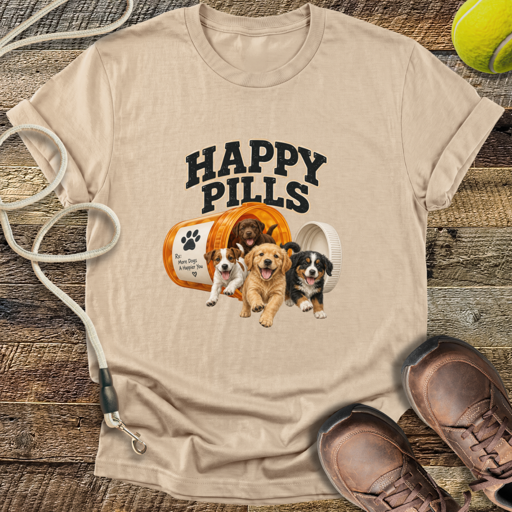 Happy Pills (Dogs) T-Shirt