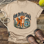 For Ducks Sake (Nova Scotia Duck Tolling Retriever) T-Shirt